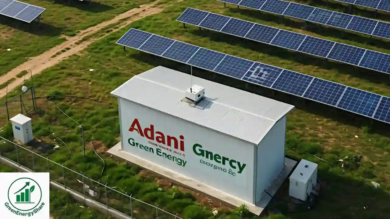 adani green energy share soars 3.64 rises for third straight session