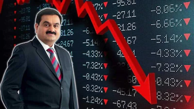 adani green energy share falls us investigation impact on stocks